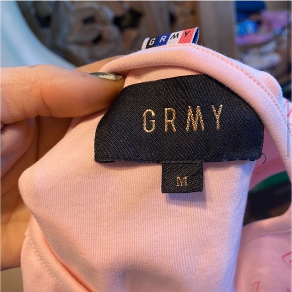 GRMY- pink crop tank top NWOT - Picture 5 of 7